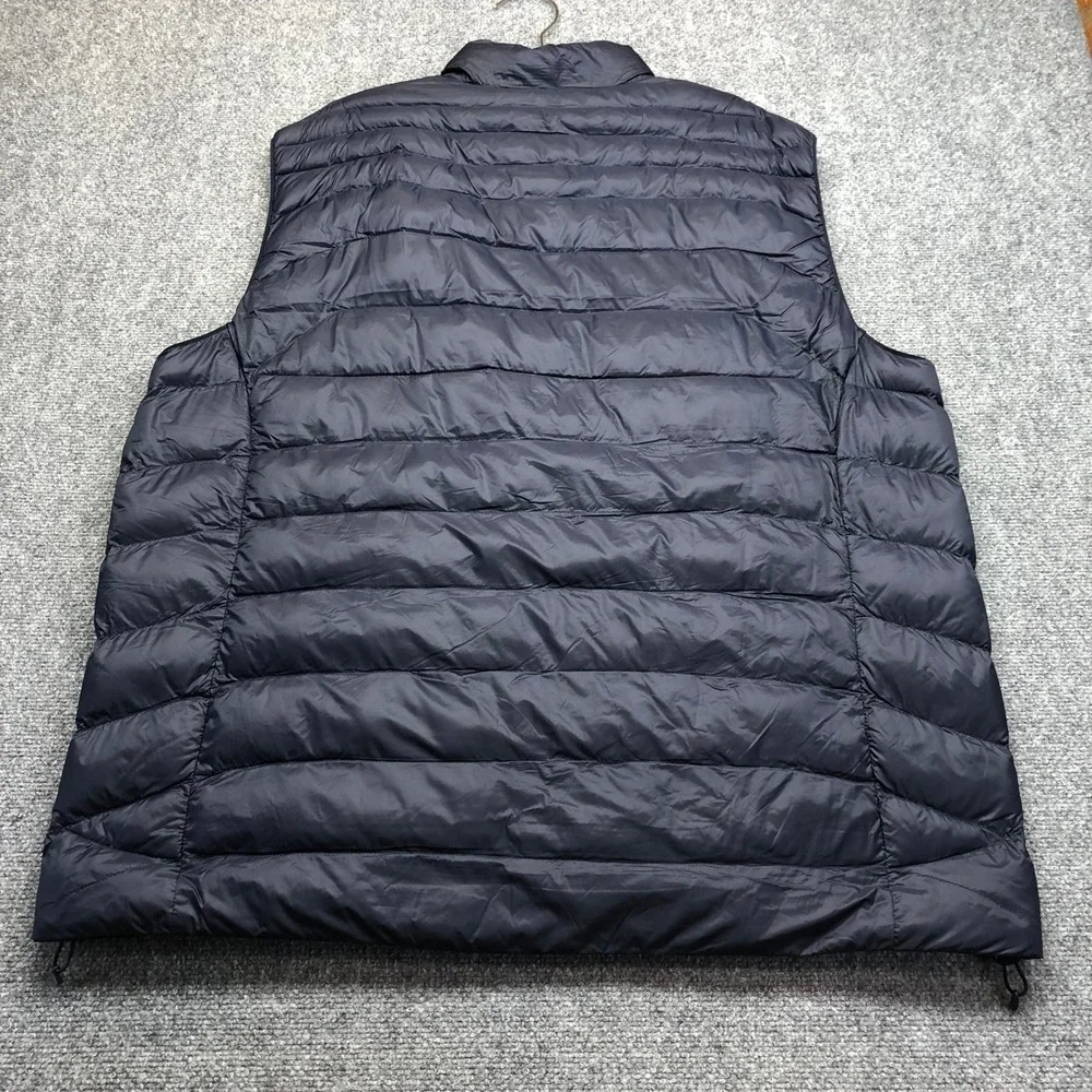 Polo Ralph Lauren Mens 3XLT Navy Blue Quilted Puffer Vest Full Zip Big & Tall